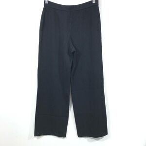 St. John Black Santana Knit Pants 8